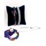 çiçekli grili bohem set
