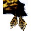 leopar sallantılı kupe