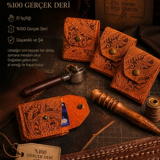 Deri Kartlık Cüzdan