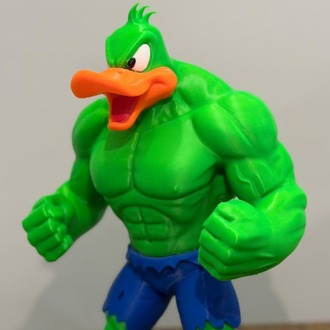 Daffy Duck Hulk 25 cm Figür