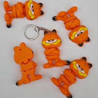 Garfield (Eklemli) Anahtarlık