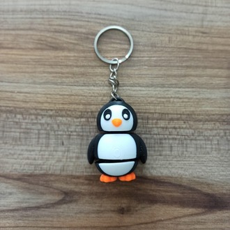 Sevimli Penguen (Eklemli) Anahtarlık