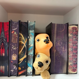 Duvar Efektli Köpek Figürü