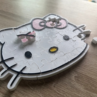 Hello Kitty 3D Yapboz – 40 Parça