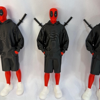 Deadpool Figür – 17 cm | Street Style