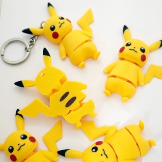 Pikachu (Eklemli) Anahtarlık