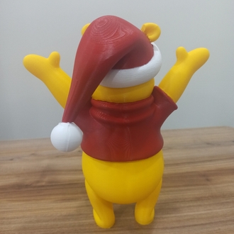 Pooh Figür (Yılbaşı Temalı)