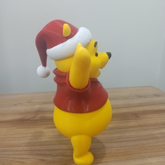 Pooh Figür (Yılbaşı Temalı)