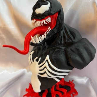 Venom XL Büst – 28 cm | Standlı & Duvara Monte Seçenekli