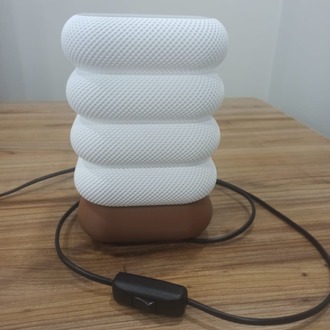 Modern Masa Lambası & Abajür (Tam Set)