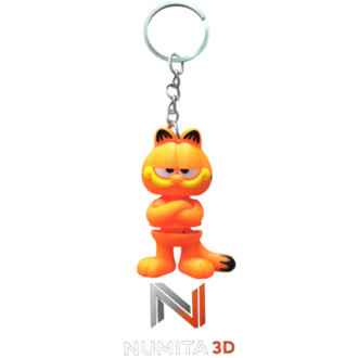 Garfield (Eklemli) Anahtarlık