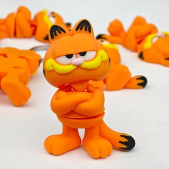 Garfield (Eklemli) Anahtarlık