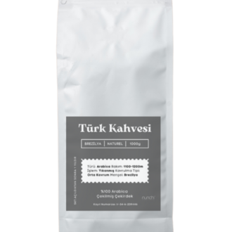 TÜRK KAHVESİ KLASİK -ARABICA ÇEKİRDEK 1000 GR