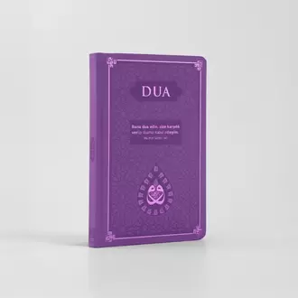 DUA (Evrâd-ı Şerîfe) Büyük Boy Arapça+Türkçe - TERMO KAPAK - LİLA