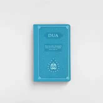 DUA (Evrâd-ı Şerîfe) Orta Boy Arapça+Türkçe - TERMO KAPAK - TURKUAZ