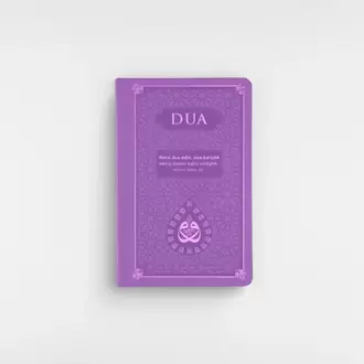 DUA (Evrâd-ı Şerîfe) Orta Boy Arapça+Türkçe - TERMO KAPAK - LİLA