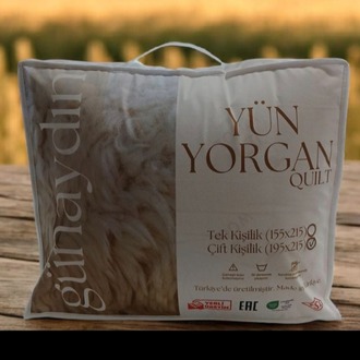 Yün yorgan çift kişilik