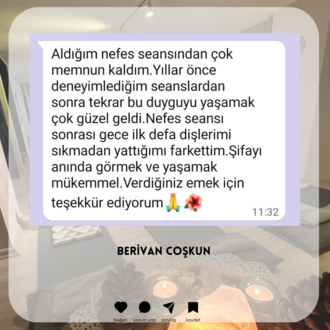 01 KASIM | DOĞAL NEFES GRUP ÇALIŞMASI