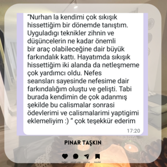 01 KASIM | DOĞAL NEFES GRUP ÇALIŞMASI