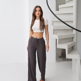 Zara Dokuma Bürümcük Pantolon