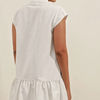Keten Mini Elbise