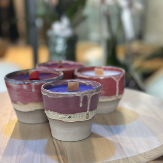 Soya +Sedir Ağacı Mum