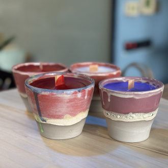 Soya +Sedir Ağacı Mum
