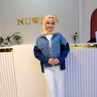 Yeni Sezon Taş Detay Kot Ceket (NU165)