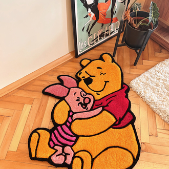 Winnie & Piglet Hug Rug