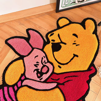 Winnie & Piglet Hug Rug