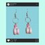 PINK PENIS EARRINGSᴺᴱᵂ