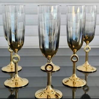 Paşabahçe Amore Gold 2'li Kahve Yanı Su Bardağı-2'li Amore Kahve Yanı Su Bardağı Seti
