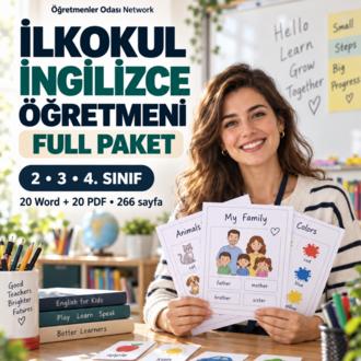 İLKOKUL İNGİLİZCE ÖĞRETMENİ FULL PAKET