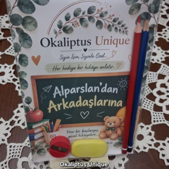 Kişiye Özel Okula Hoş Geldin Seti