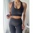 Oace Marka Füme Renk Leggings Takım