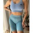Gymshark Turkuaz Renk Biker Tayt