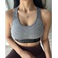 Gymshark Gri Renk Bralet