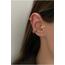 Kadın Taşlı Üç Sıralı Kıkırdak Küpe Earcuff