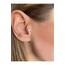 Cerrahi Çelik Gold Kare Tek Taş Piercing , Kıkırdak , Tragus