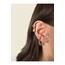 Cerrahi Çelik Kalp Üç Boyutlu Halka Tragus Piercing