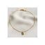 Kadın Gold Rengi Taşlı Harf Detaylı Choker Kolye