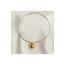 Devin Top Detaylı Ring Choker Kolye