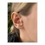 Kadın Gold Rengi Cerrahi Çelik Şimşek Tragus Kıkırdak Piercing 6mm