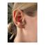 Kadın Silver Rengi Cerrahi Çelik Şimşek Tragus Kıkırdak Piercing 6mm
