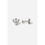 Çelik Tektaş Kalp Piercing