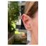 Kadın Cerrahi Çelik Silver Renkli Yıldız Tragus Piercing Kıkırdak