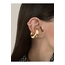 Çelik Kalın Boğumlu Kıkırdak Küpesi Earcuff