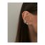 Kadın Çengelli Iğne Detaylı Kıkırdak Küpe Earcuff