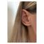 Kadın Silver Ikili Yıldız Tragus Kıkırdak Piercing