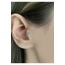 Cerrahi Çelik Kadın Silver Rengi Kar Tanesi Tragus Kıkırdak Piercing